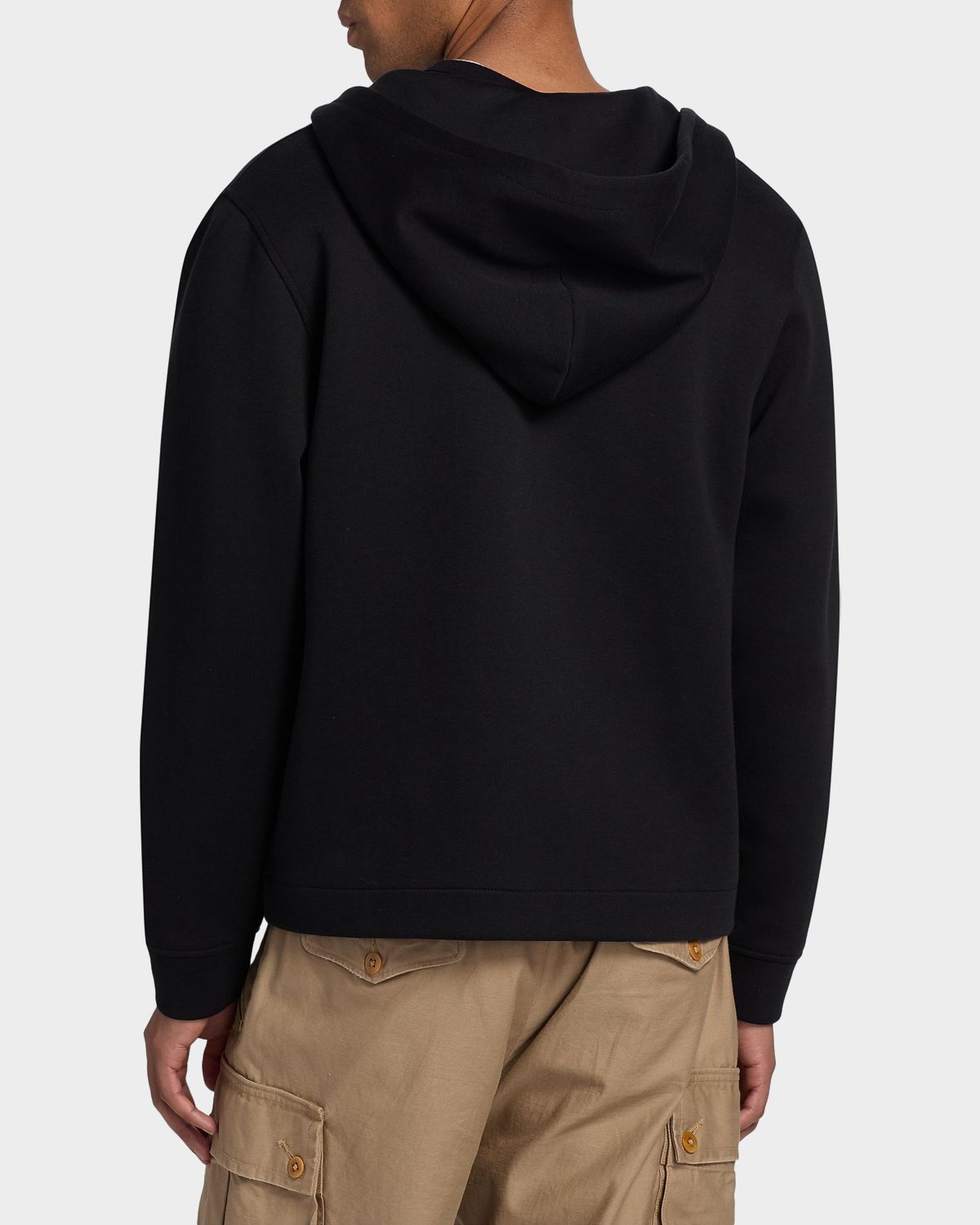Vince Men 's Scuba Full-Zip Hoodie | Thumbnail 3 Vince Men 's Scuba Full-Zip Hoodie | Thumbnail 3