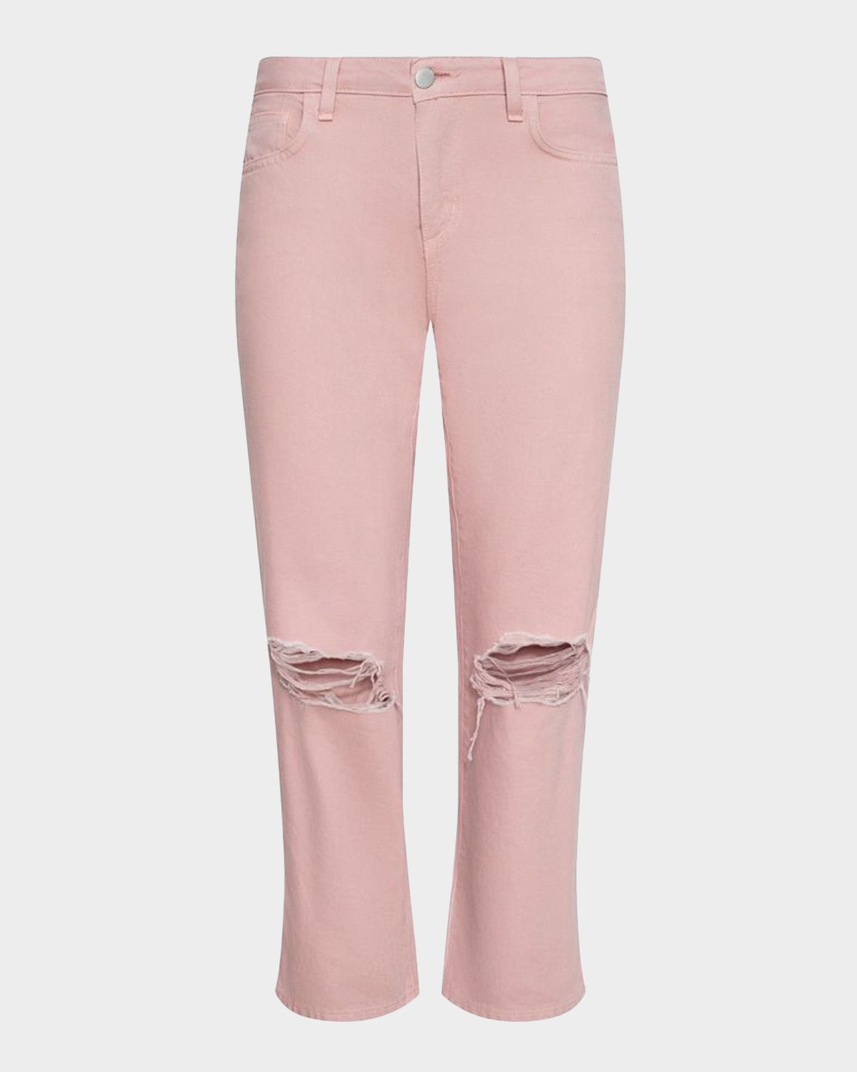 L 'Agence Blaine Cropped Stovepipe Jeans