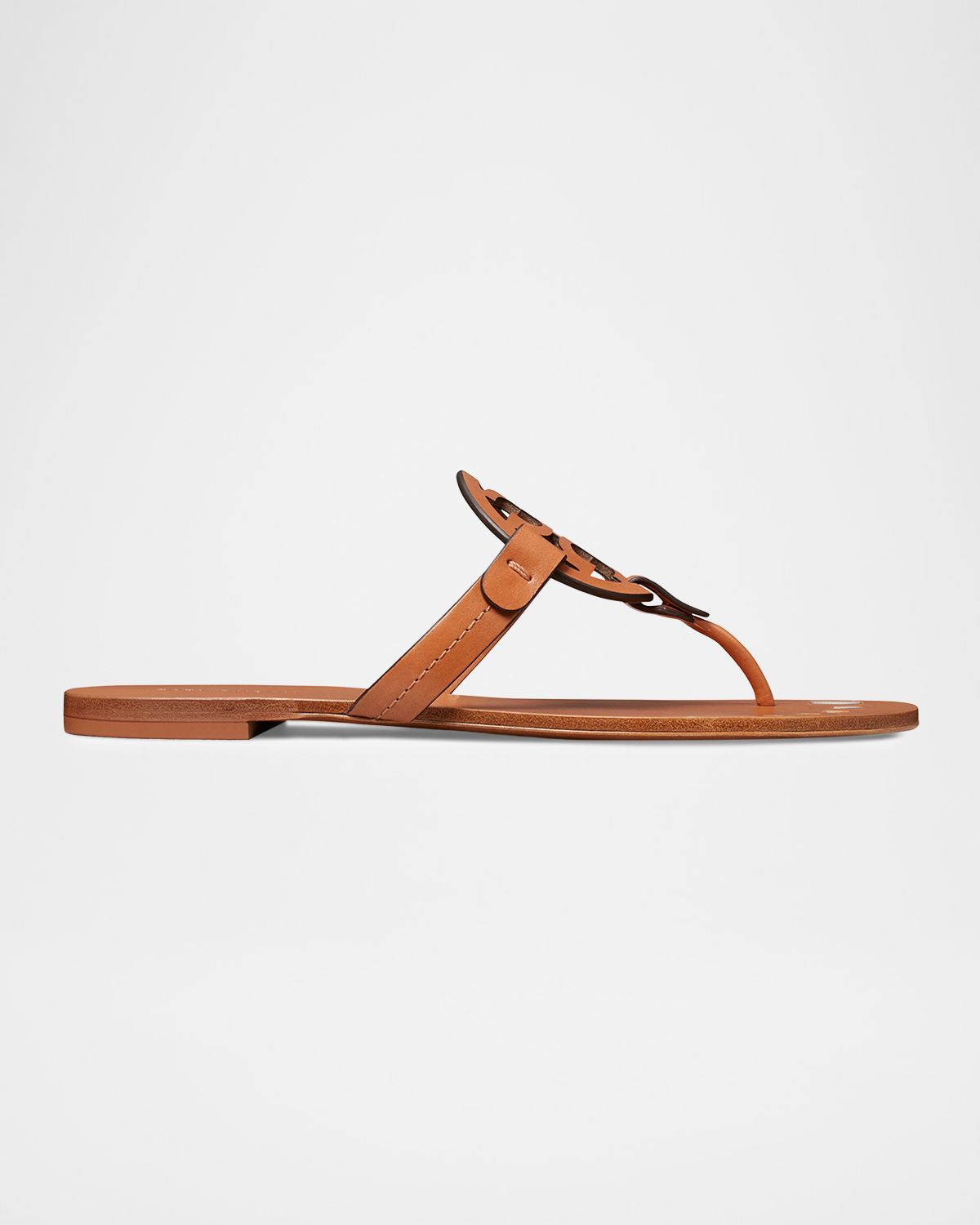 Tory Burch Miller Nail Polish Leather Thong Sandals