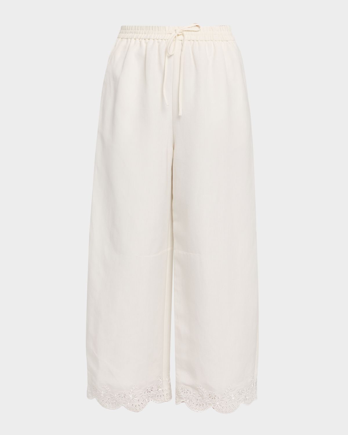 SIMKHAI Ellison Embroidered Drawstring Pants - Women's Clothing