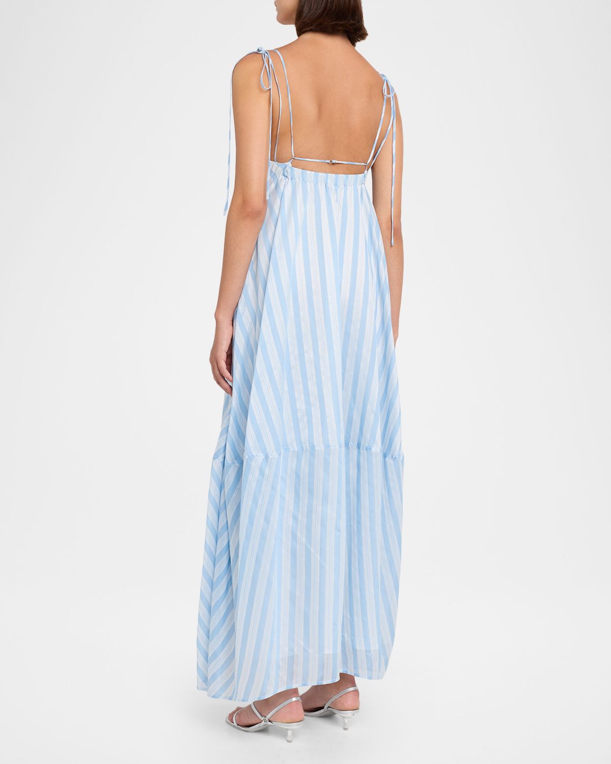 SIMKHAI Melly Striped Yarn-Dye Maxi Dress | Thumbnail 3 SIMKHAI Melly Striped Yarn-Dye Maxi Dress | Thumbnail 3