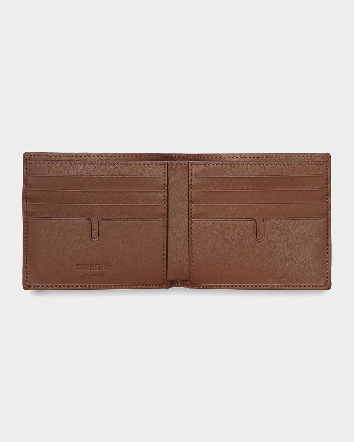 Burberry Men 's Check Cotton Canvas Bifold Wallet | Thumbnail 3 Burberry Men 's Check Cotton Canvas Bifold Wallet | Thumbnail 3