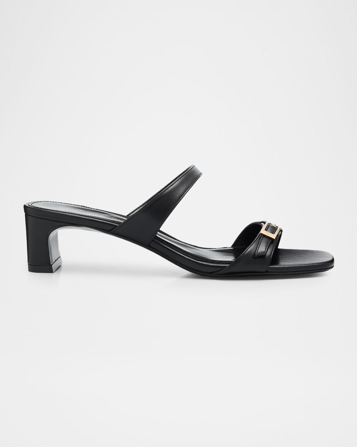 Stuart Weitzman 40mm Baby Babette Leather Slide Sandals | Thumbnail 7 Stuart Weitzman 40mm Baby Babette Leather Slide Sandals | Thumbnail 7