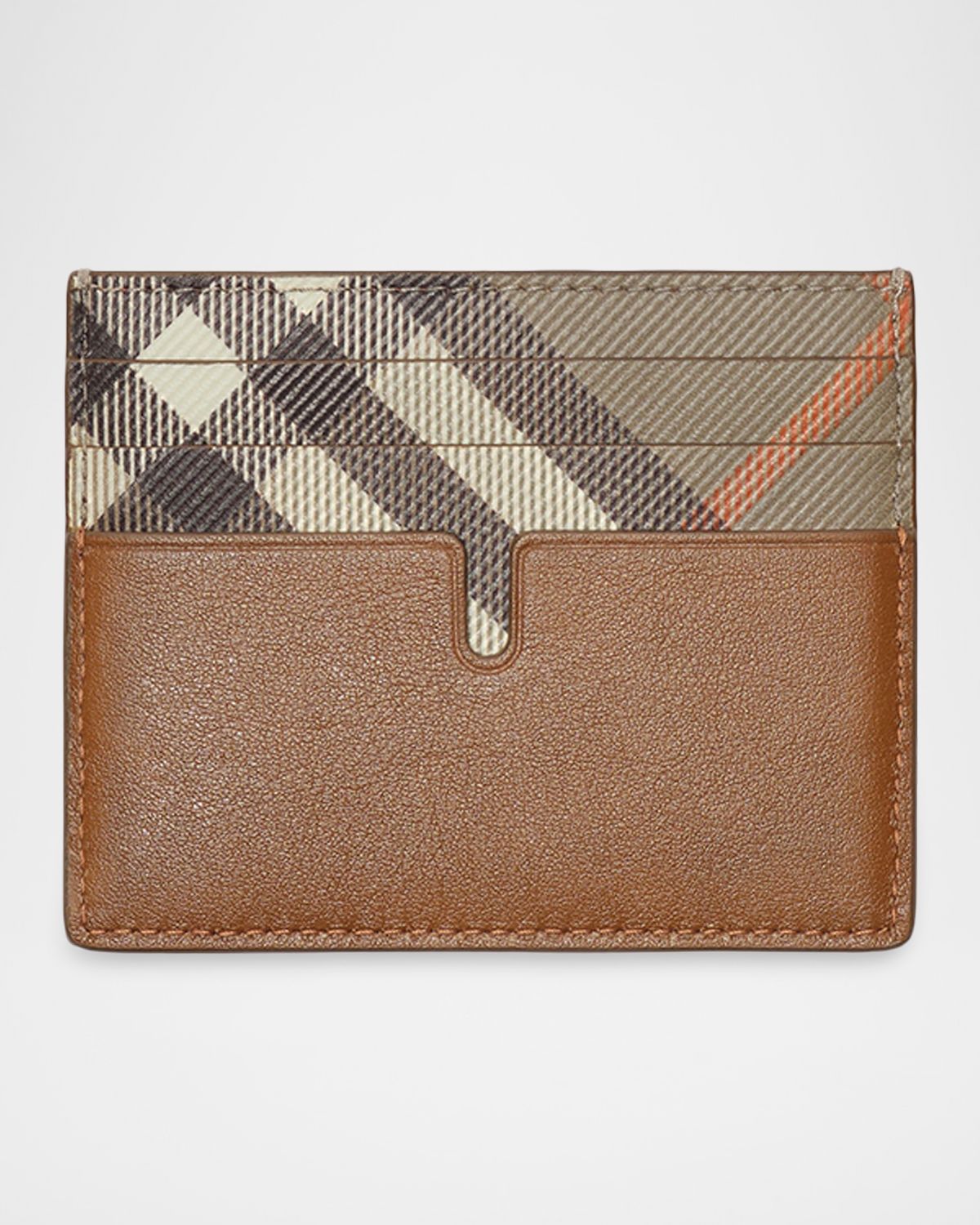 Burberry Men 's Tall Pop Check Card Case | Thumbnail 5 Burberry Men 's Tall Pop Check Card Case | Thumbnail 5