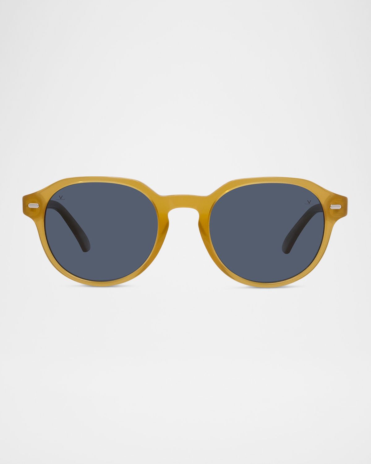 Vuarnet Men 's Belvedere 14 Acetate Round Sunglasses