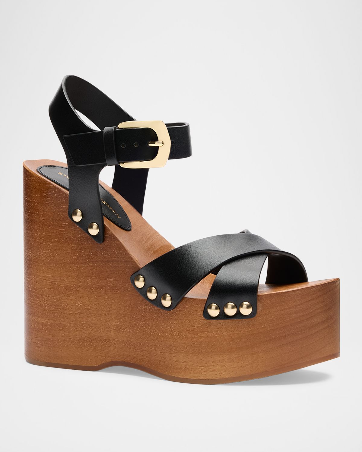 Stuart Weitzman 135mm Kate Leather Clog Sandals | Thumbnail 5 Stuart Weitzman 135mm Kate Leather Clog Sandals | Thumbnail 5
