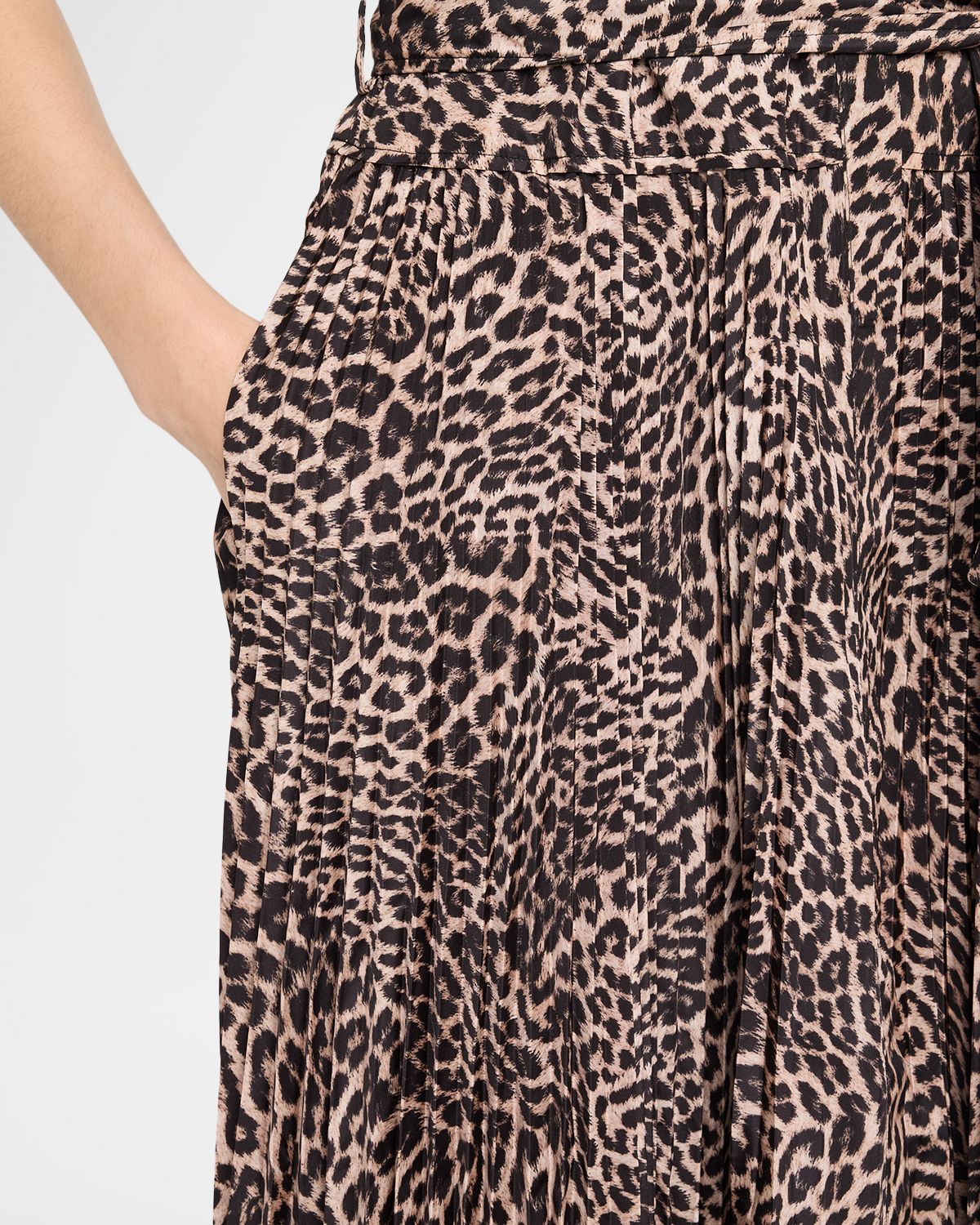 Kobi Halperin Stella Leopard-Print Midi Dress | Thumbnail 5