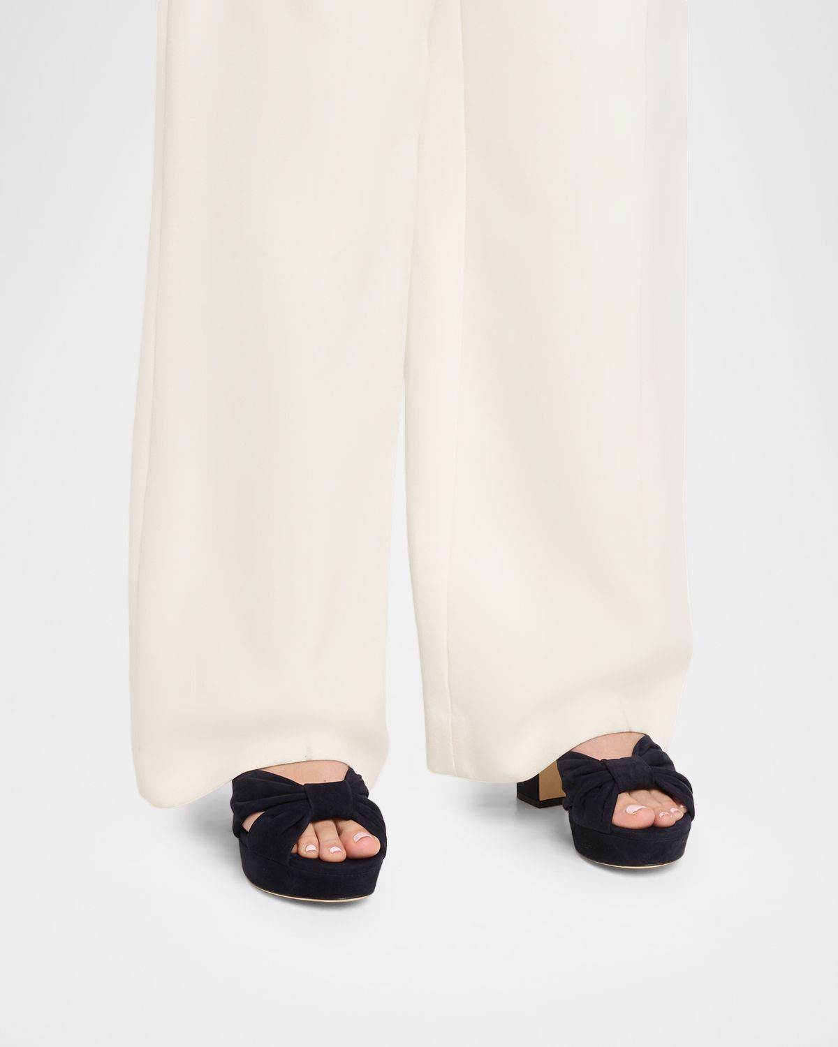 Jimmy Choo Heloise 80mm Suede Platform Sandals | Thumbnail 6
