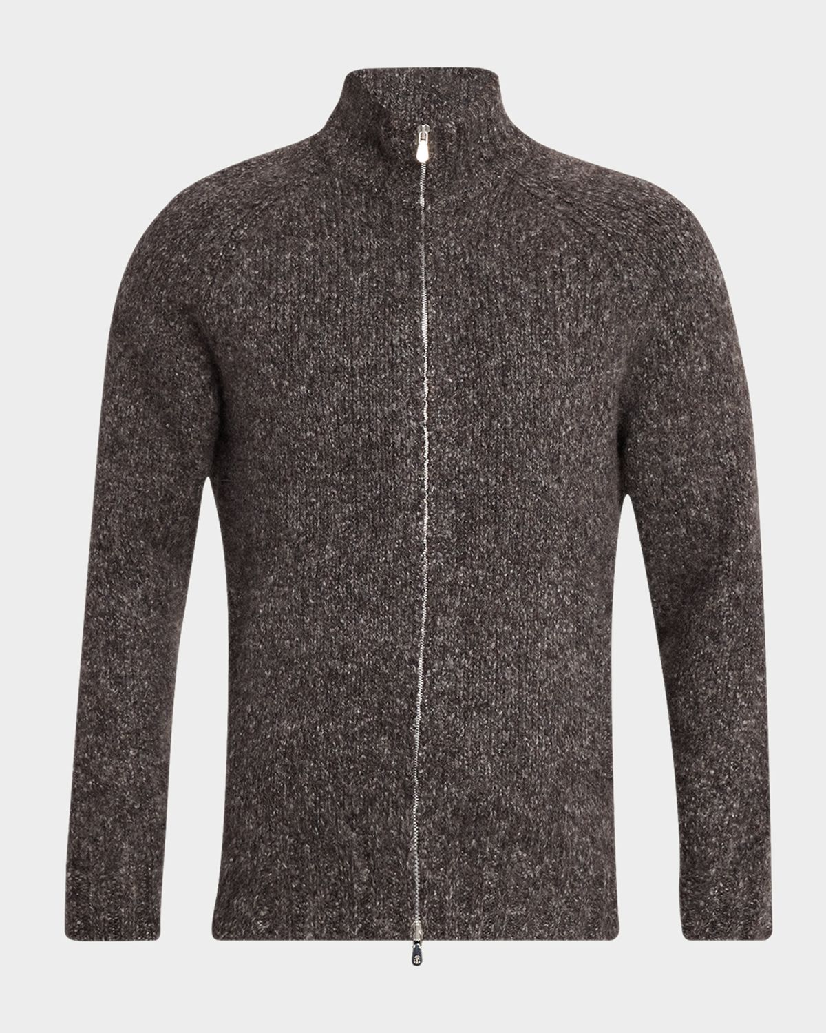 Brunello Cucinelli Men 's Cashmere and Silk Melange Full-Zip Cardigan
