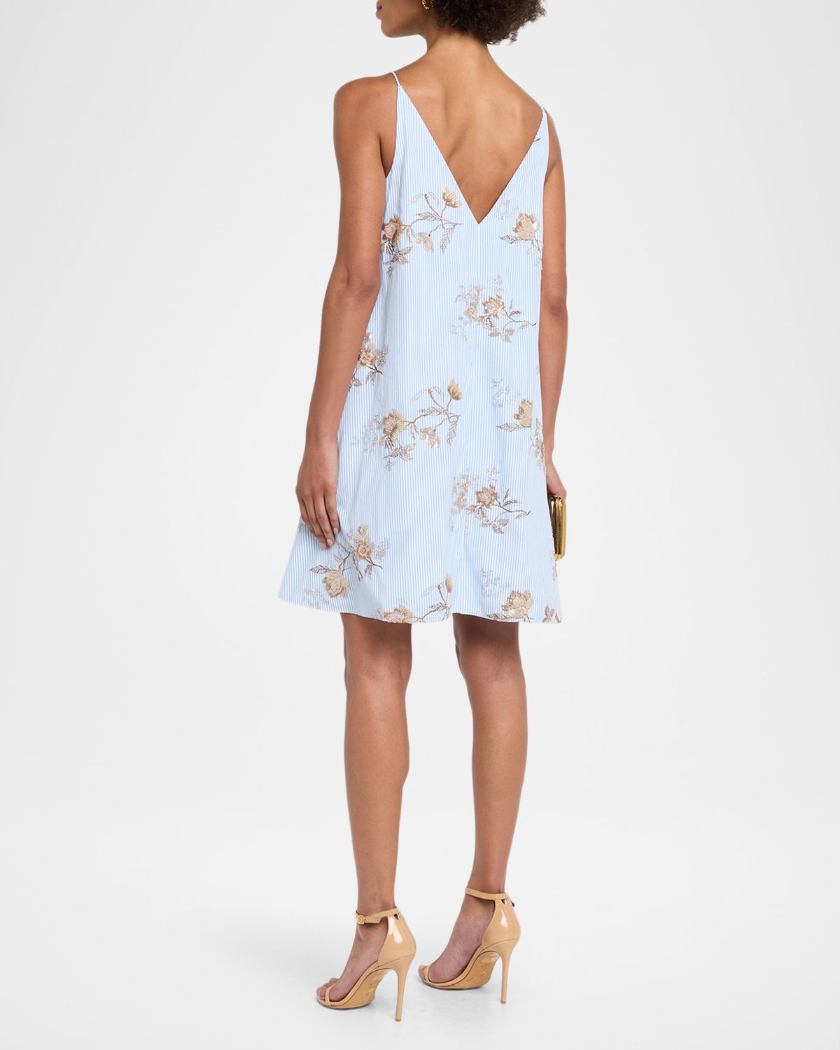 AKNVAS D 'Orsay Embellished Poplin Dress | Thumbnail 4 AKNVAS D 'Orsay Embellished Poplin Dress | Thumbnail 4