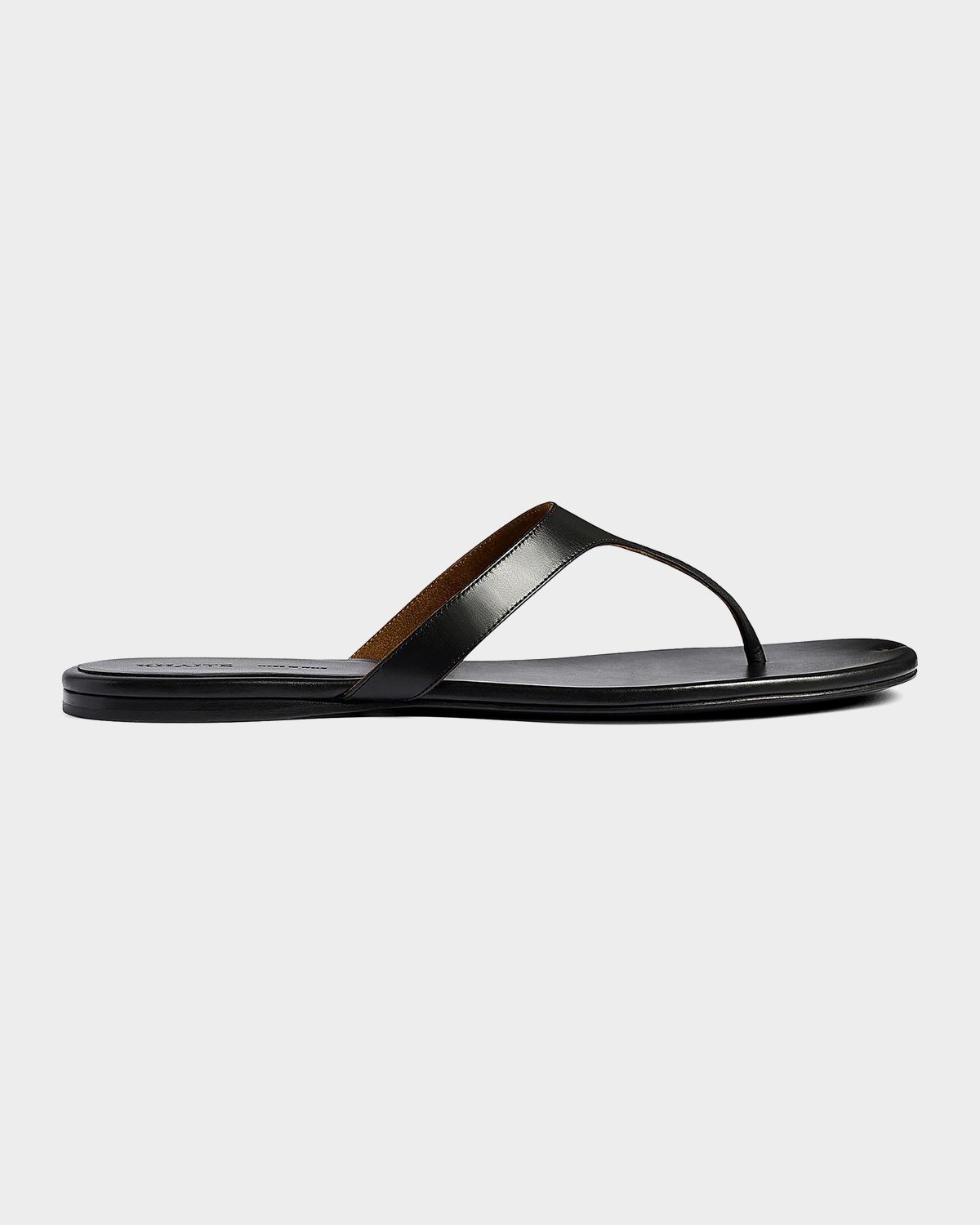 Khaite Archer Leather Thong Sandals