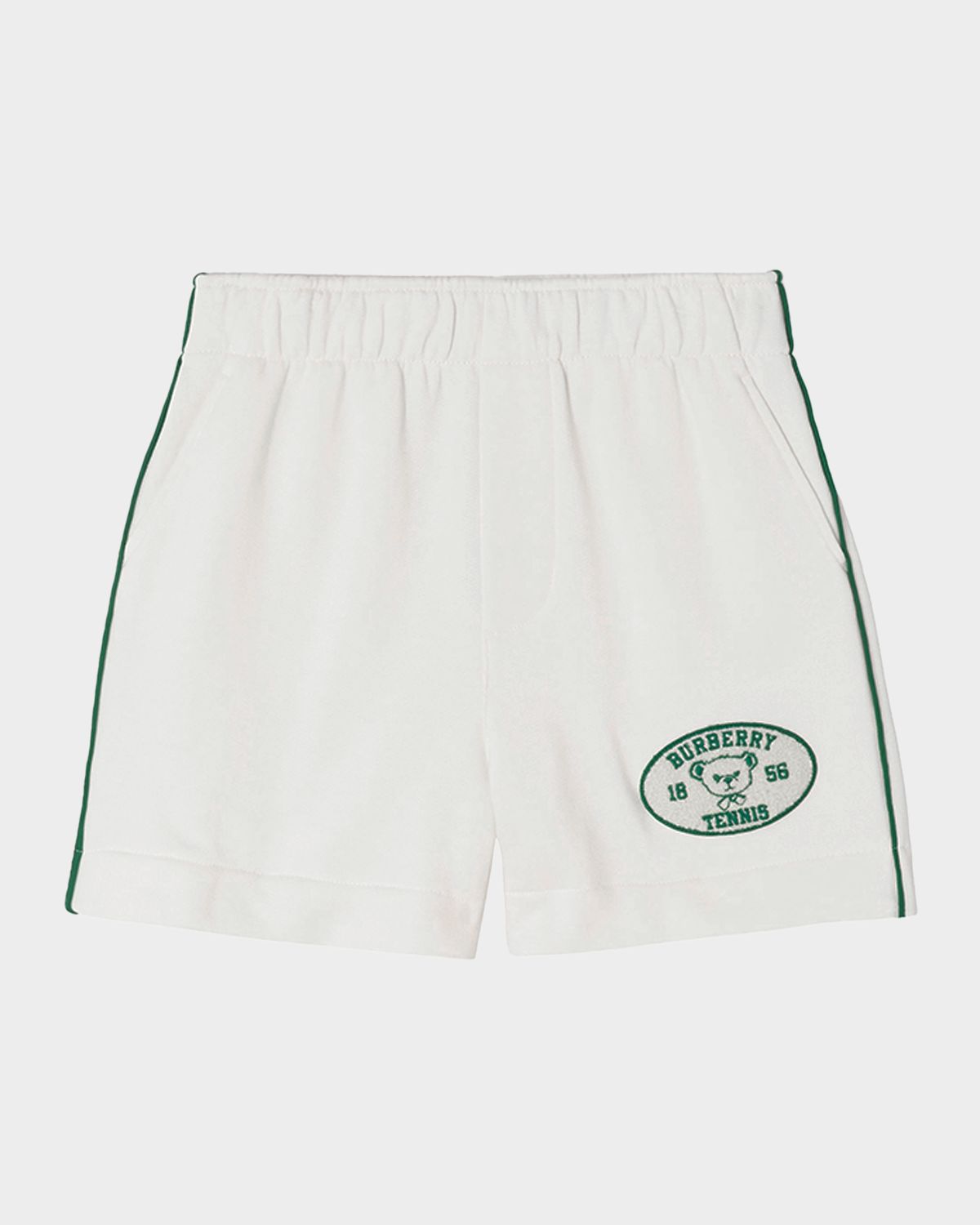 Burberry Boy 's Marsden Tennis Bear Cotton Shorts, Size 4-14
