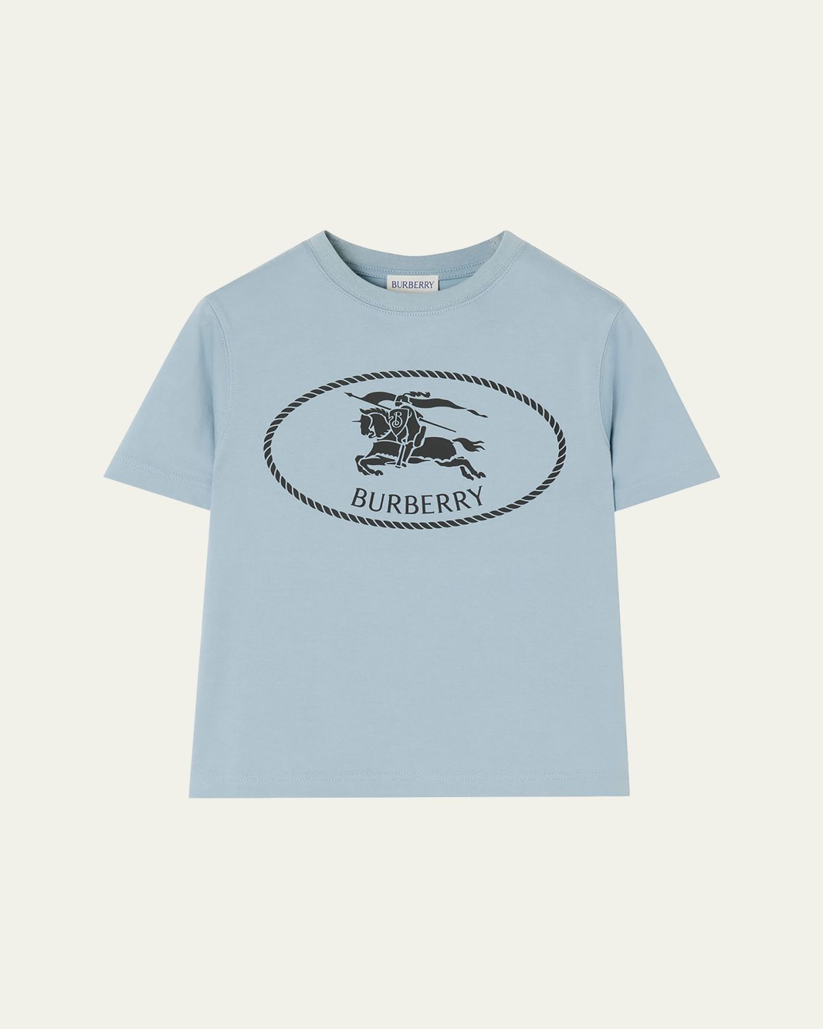 Burberry Boy 's Knight Stamp Cotton T-Shirt, Size 4-14