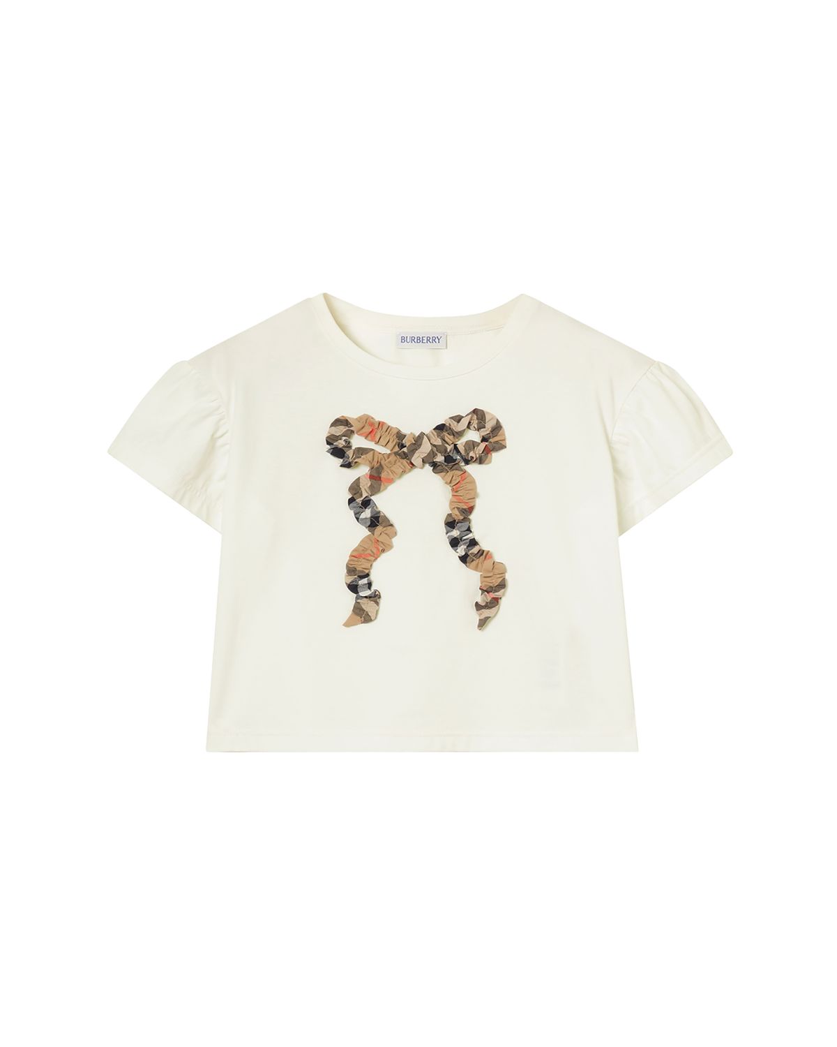 Burberry Girl 's Roxy Bow Applique T-Shirt, Size 4-14 | Thumbnail 3 Burberry Girl 's Roxy Bow Applique T-Shirt, Size 4-14 | Thumbnail 3