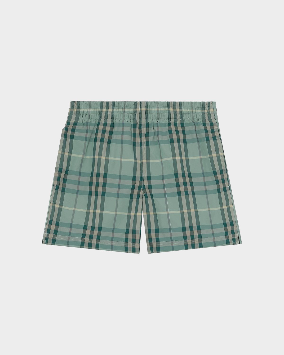 Burberry Boy 's Atticus Check Swim Shorts, Size 4-14