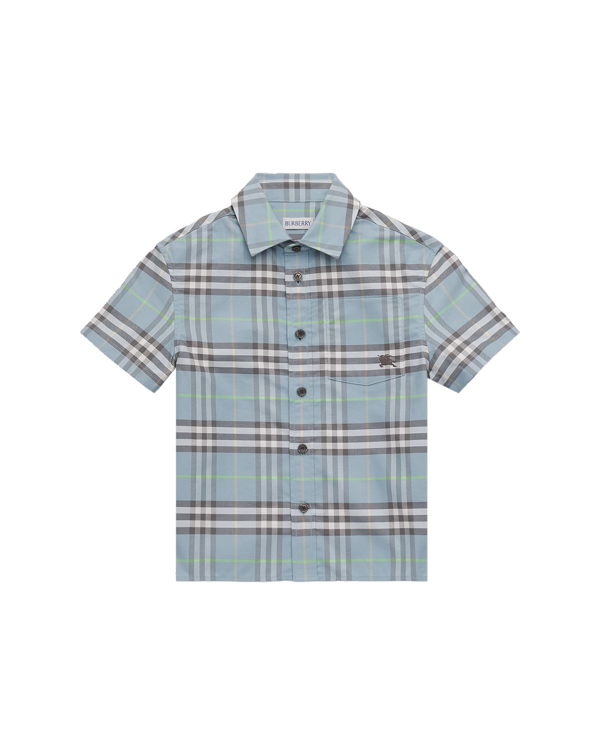 Burberry Boy 's Billy Check Cotton Oxford Shirt, Size -14 | Thumbnail 4