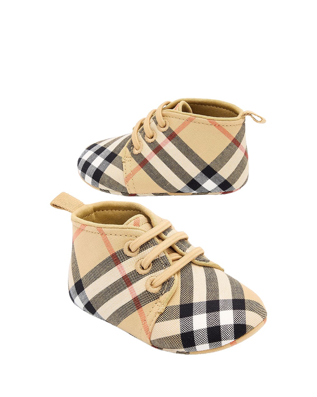 Burberry Kid 's Corby Check Shoes, Babies | Thumbnail 3 Burberry Kid 's Corby Check Shoes, Babies | Thumbnail 3