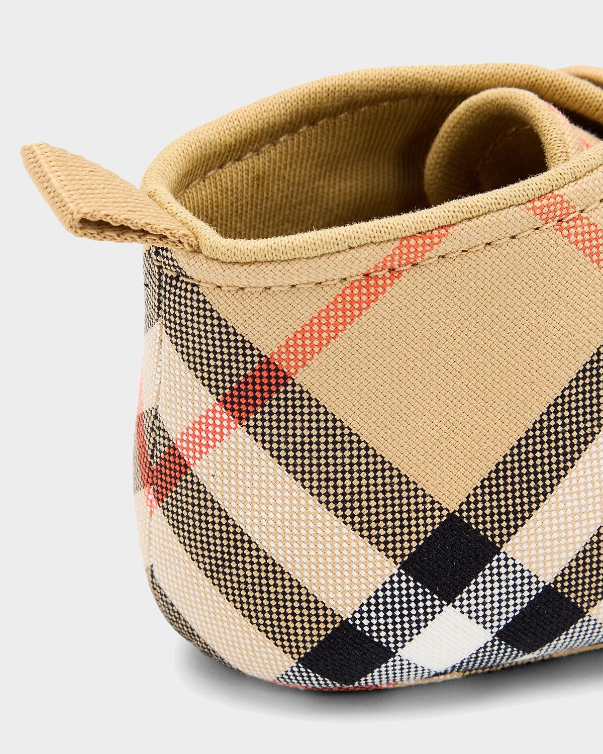 Burberry Kid 's Corby Check Shoes, Babies | Thumbnail 2 Burberry Kid 's Corby Check Shoes, Babies | Thumbnail 2