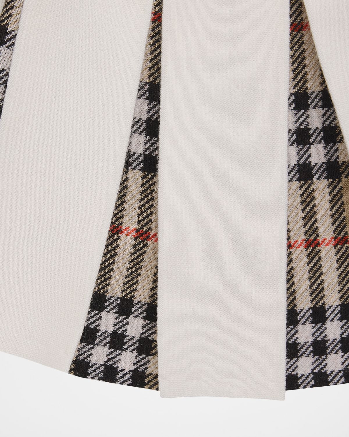 Burberry Kid 's Pleated Check Wool-Blend Skirt, Size 12M-3 | Thumbnail 3 Burberry Kid 's Pleated Check Wool-Blend Skirt, Size 12M-3 | Thumbnail 3
