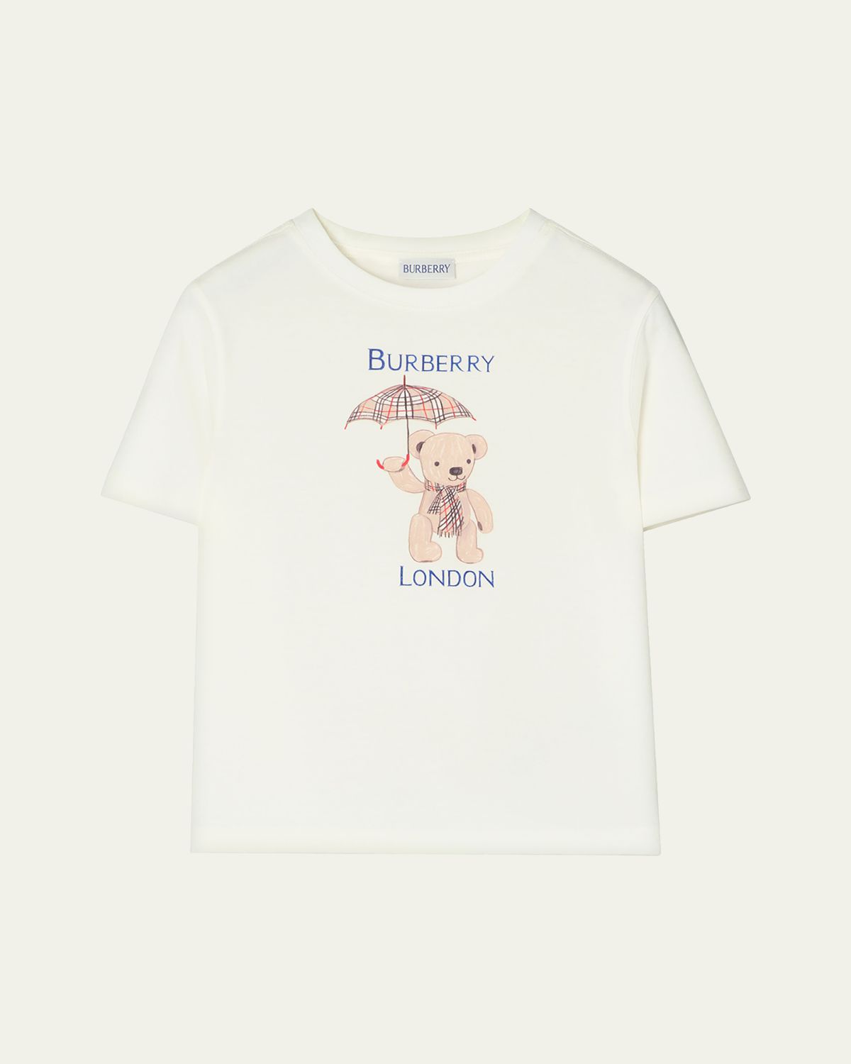 Burberry Boy 's London Bear Cotton T-Shirt, Size 6M-3