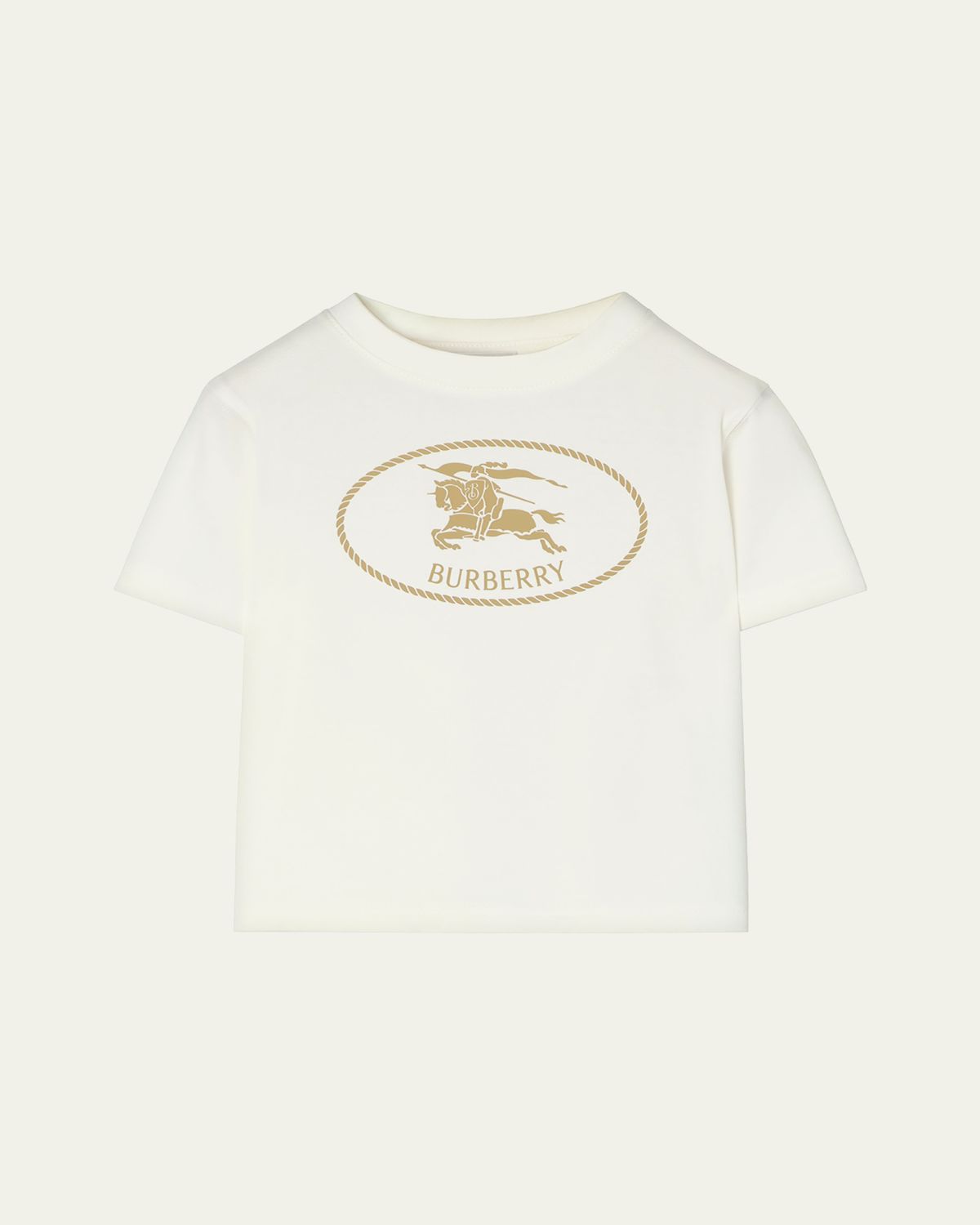 Burberry Boy 's Knight Stamp Cotton T-Shirt, Size 12M-3