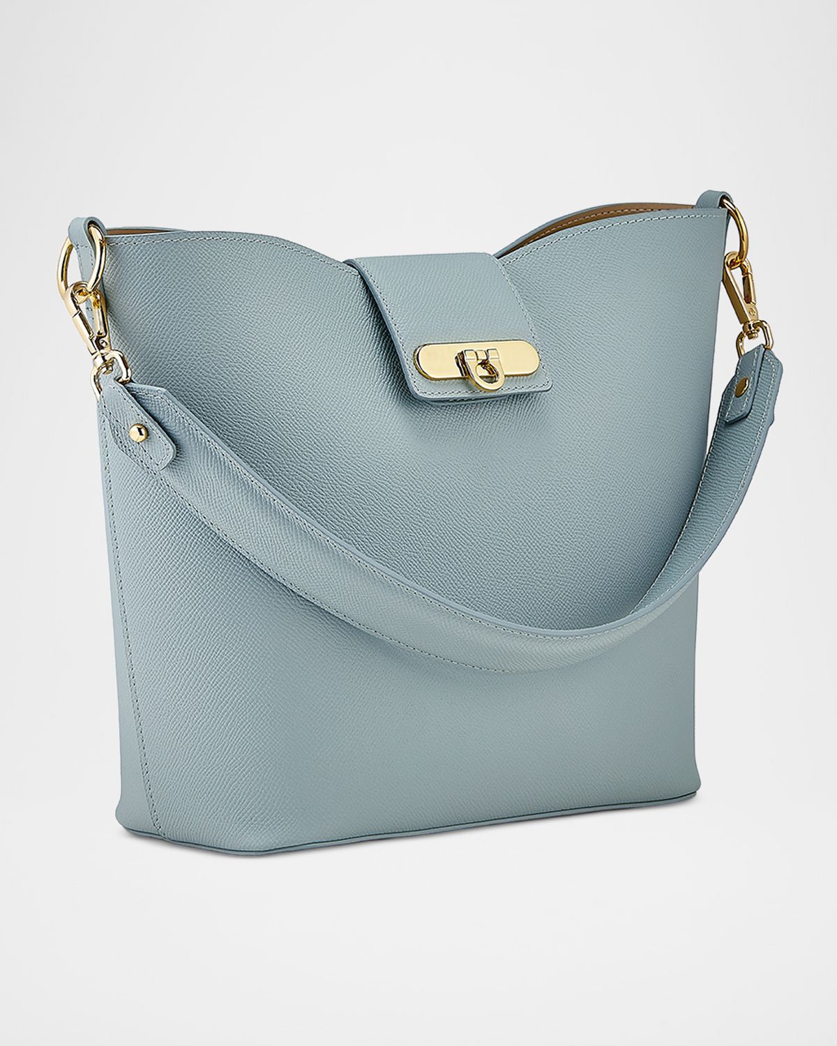 Gigi New York Isabel French Calfskin Leather Bucket Bag | Thumbnail 3