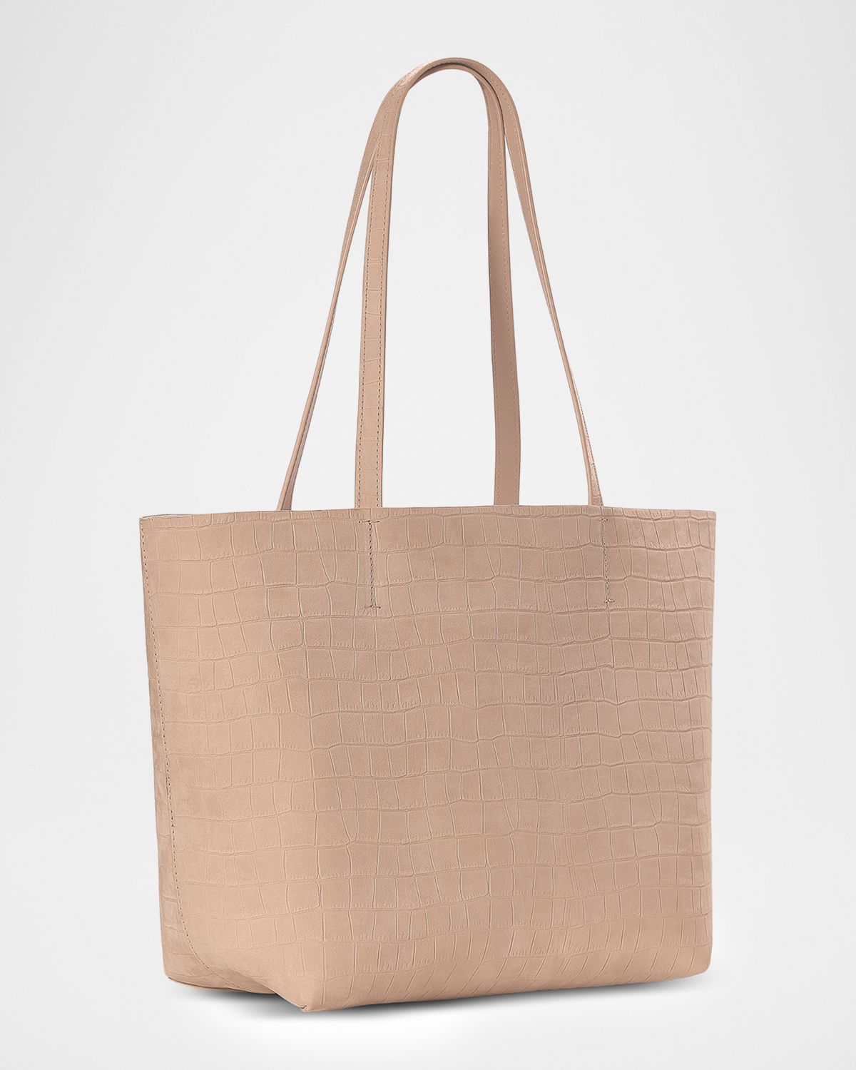 Gigi New York Hunter Croc-Embossed Nubuck Leather Tote Bag | Thumbnail 4 Gigi New York Hunter Croc-Embossed Nubuck Leather Tote Bag | Thumbnail 4