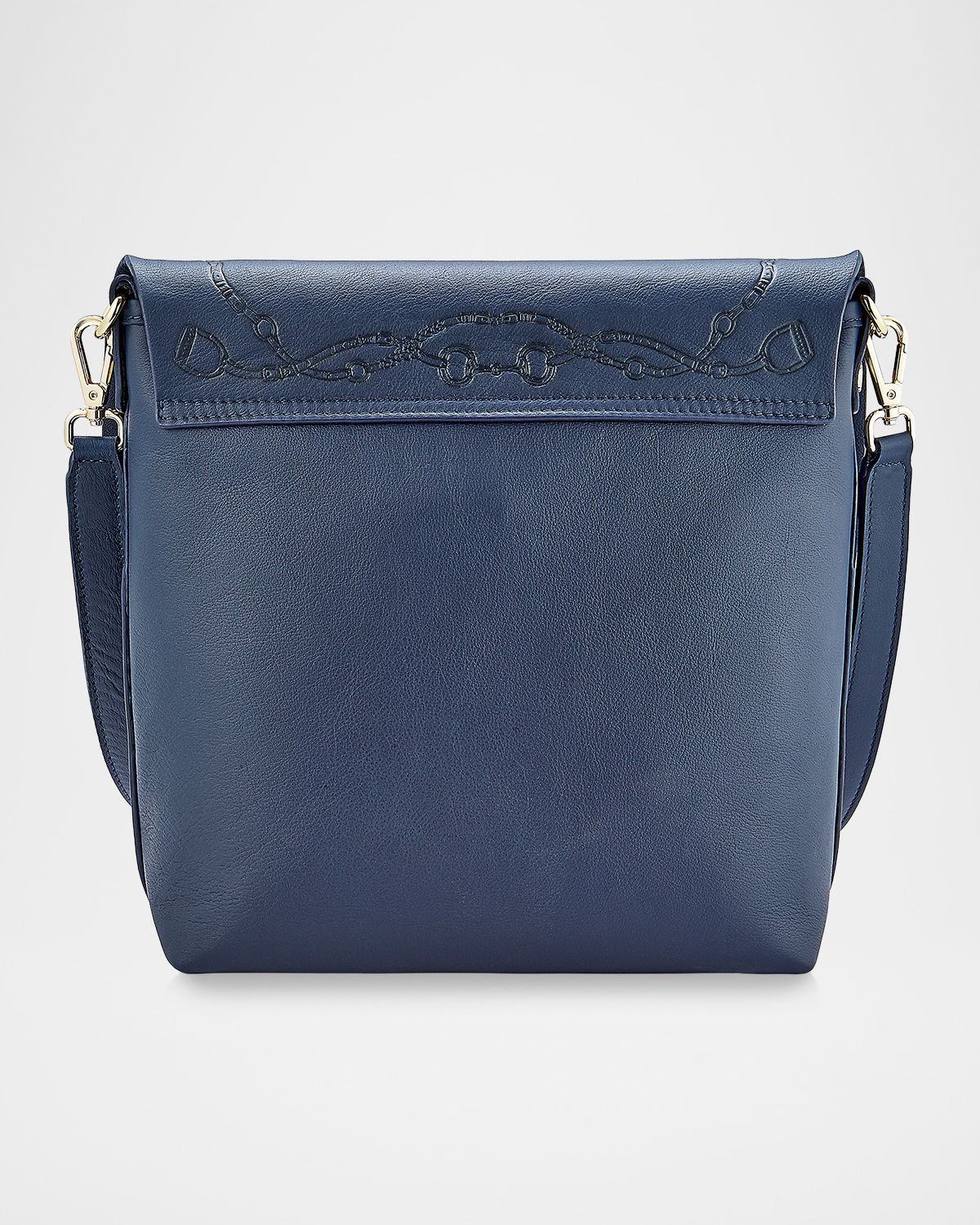 Gigi New York x Melissa Bamber Equestrian Andie Bridle Leather Crossbody Bag | Thumbnail 4