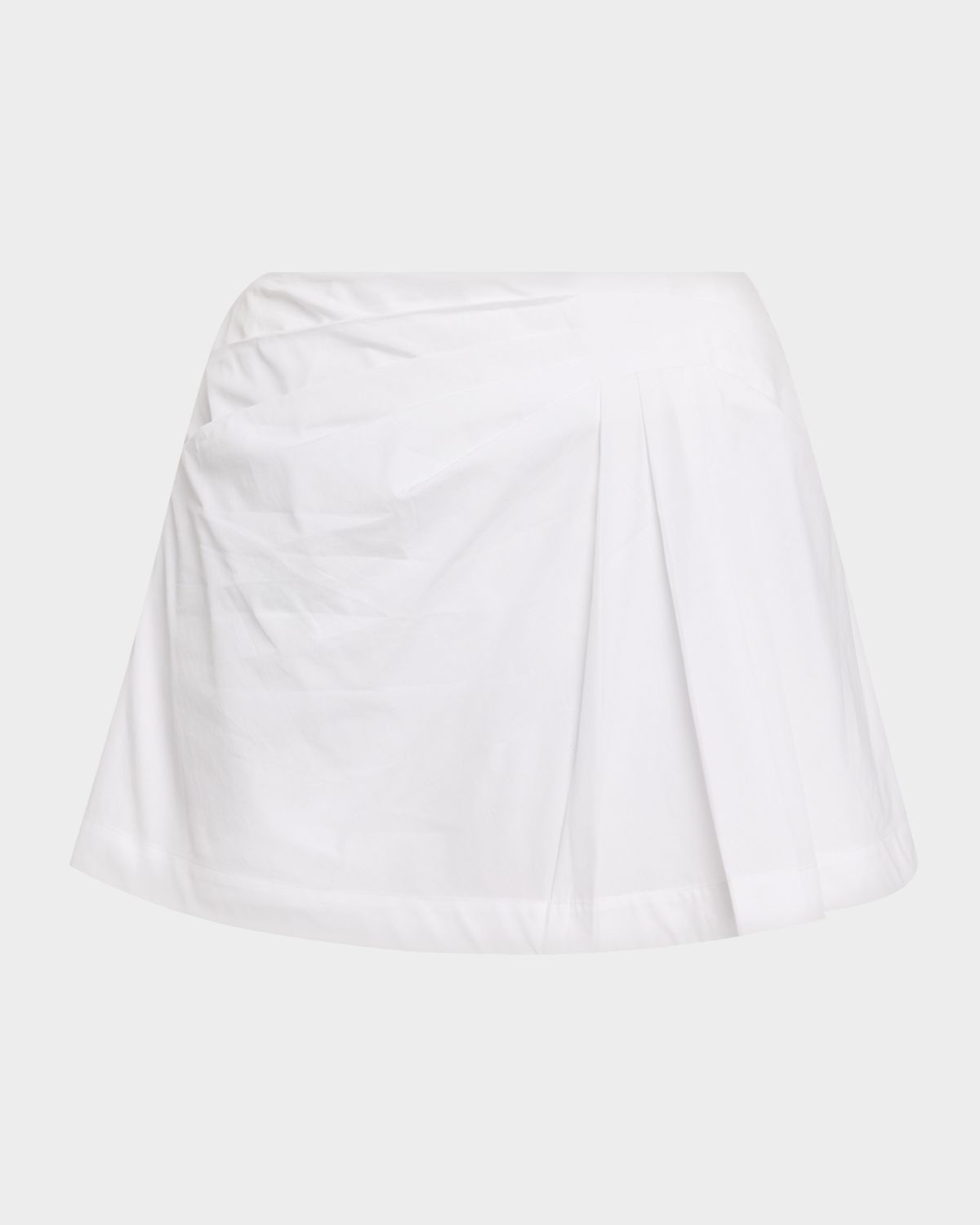 SIMKHAI Devlin Poplin Mini Skirt