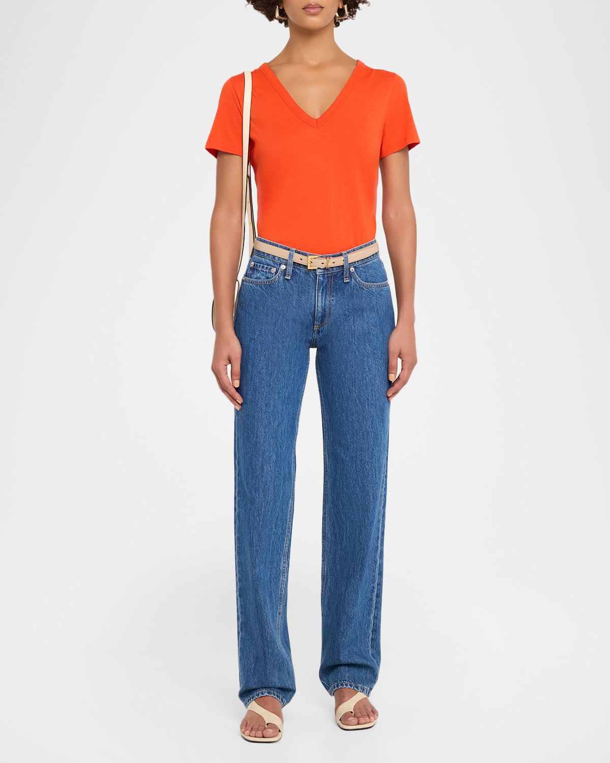 Rag & Bone The Slub Vee T-Shirt | Thumbnail 4 Rag & Bone The Slub Vee T-Shirt | Thumbnail 4