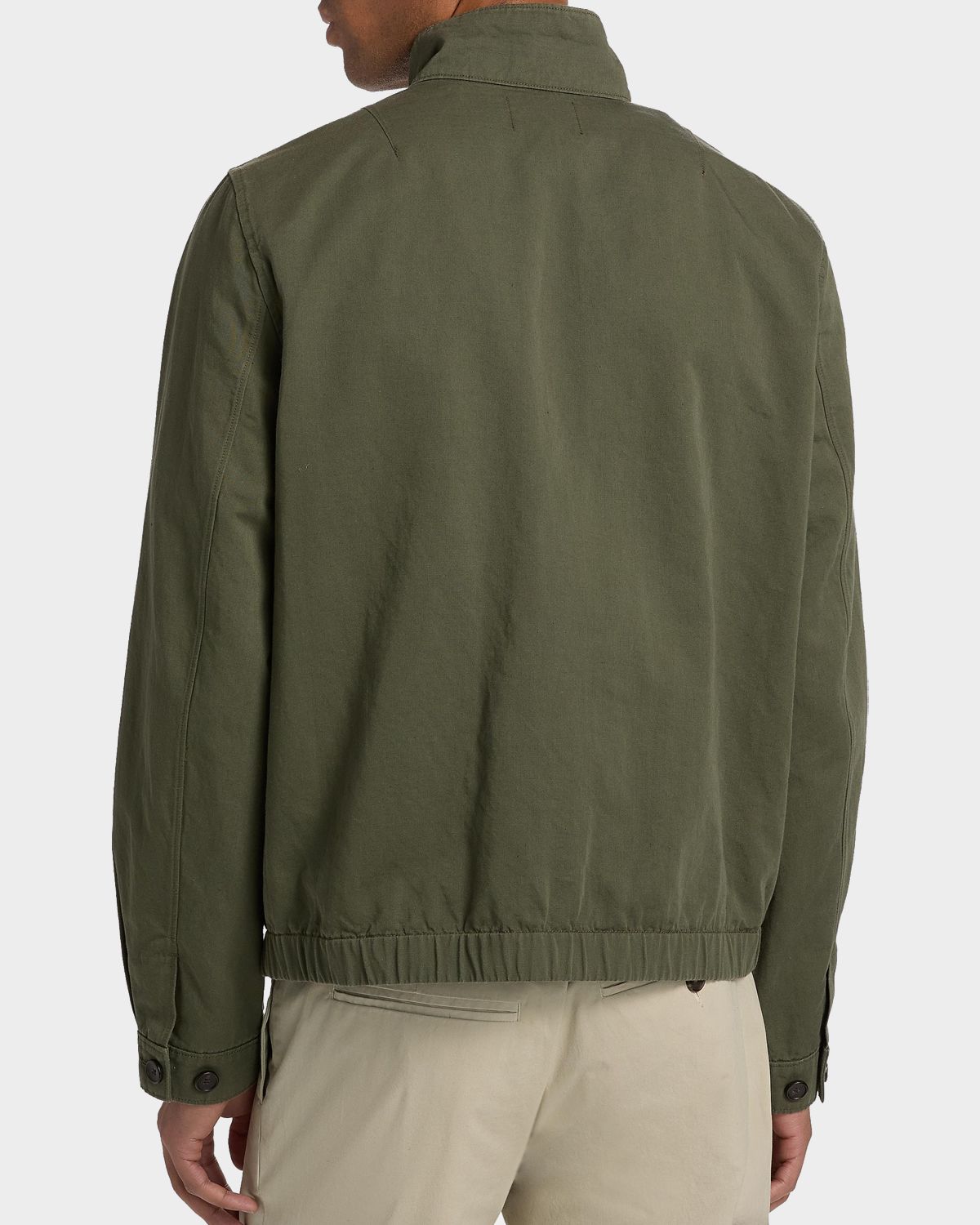 Vince Men 's Cotton-Linen Bomber Jacket | Thumbnail 3 Vince Men 's Cotton-Linen Bomber Jacket | Thumbnail 3