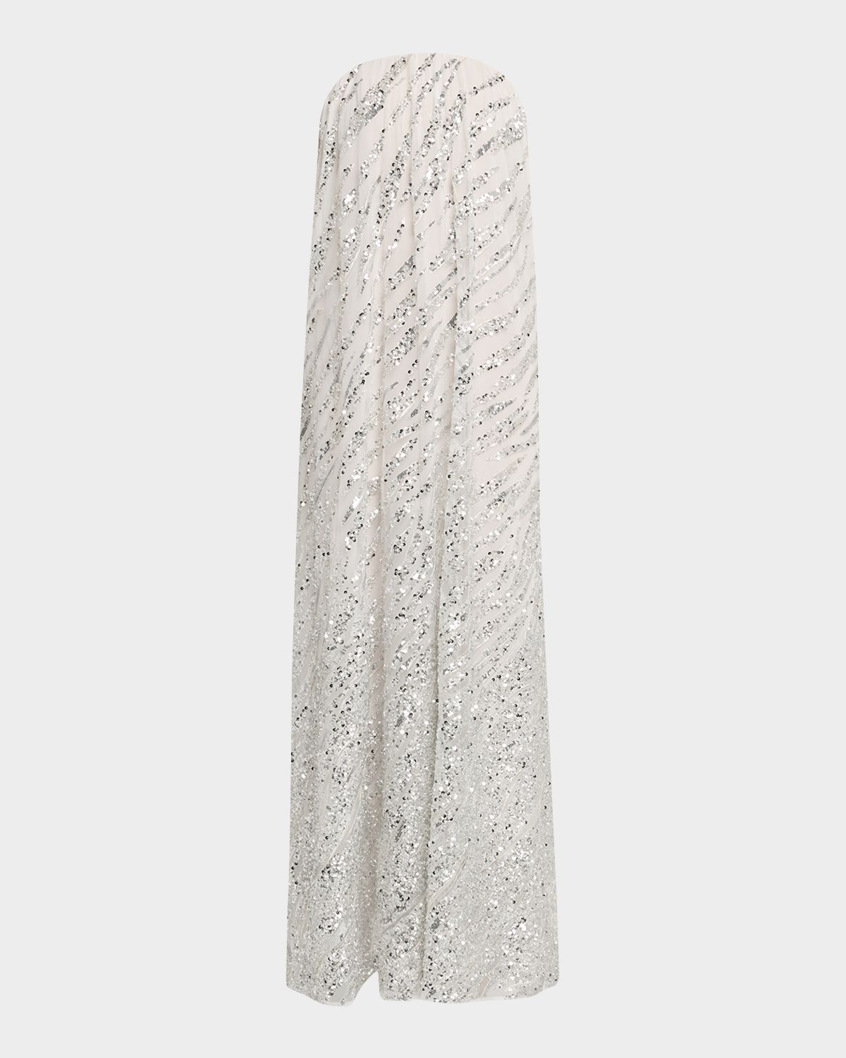 HELSI Margot Strapless Ombre Sequin Gown