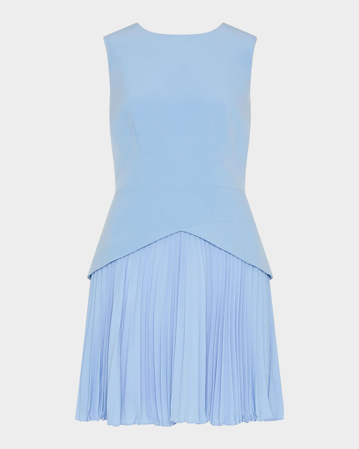 Milly Haddy Pleated Minidress