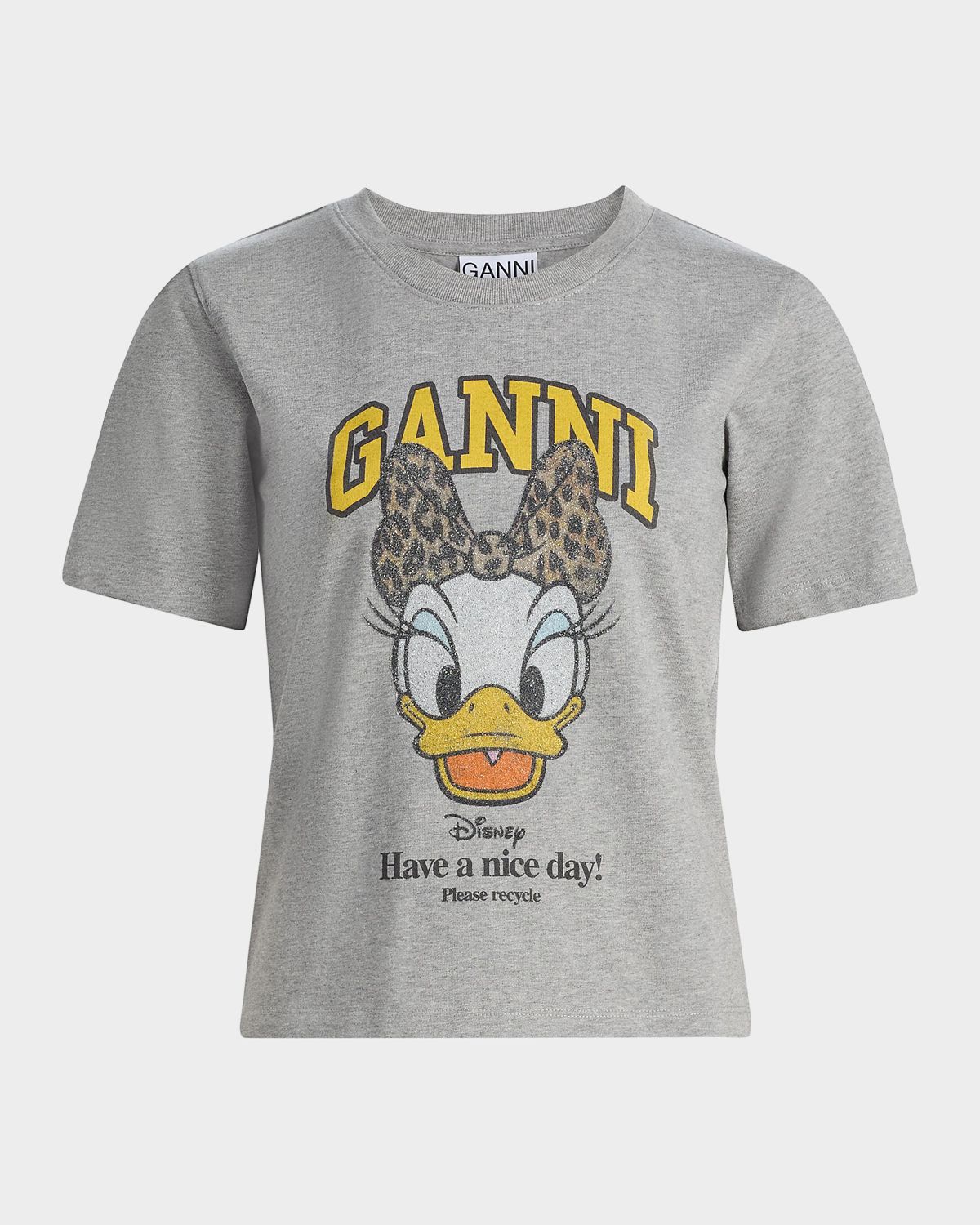 Ganni Daisy Cotton Jersey T-Shirt | Thumbnail 8 Ganni Daisy Cotton Jersey T-Shirt | Thumbnail 8