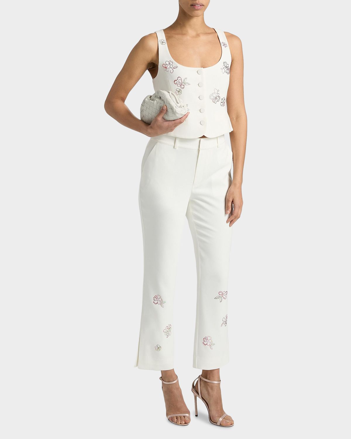 Cinq a Sept Rowena Blooming Linework Top