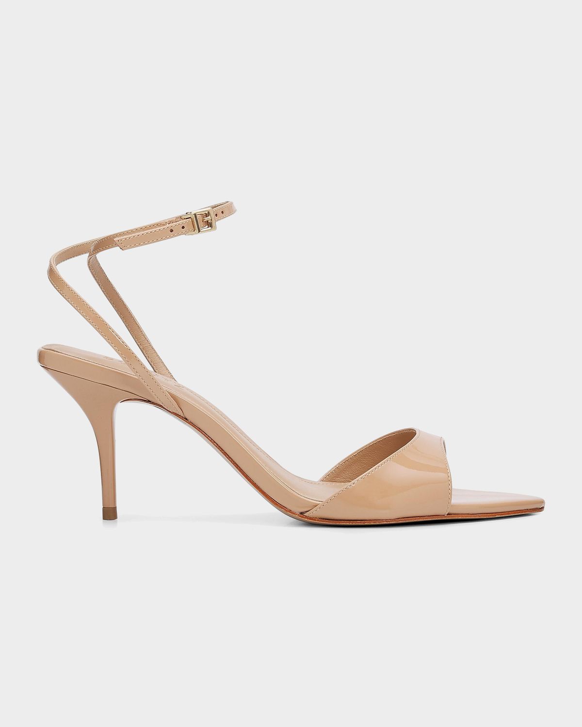 Schutz Elodie 7MM Patent Leather Sandals