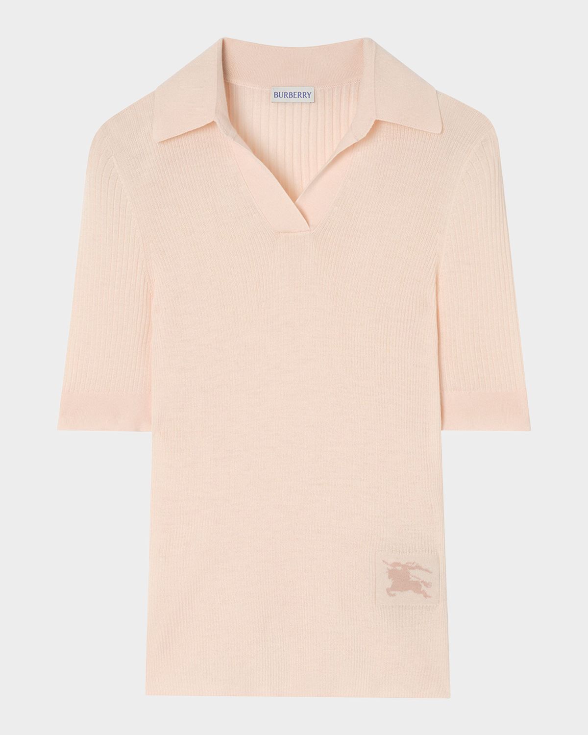 Burberry Rain Cashmere Polo Shirt - Women's Clothing