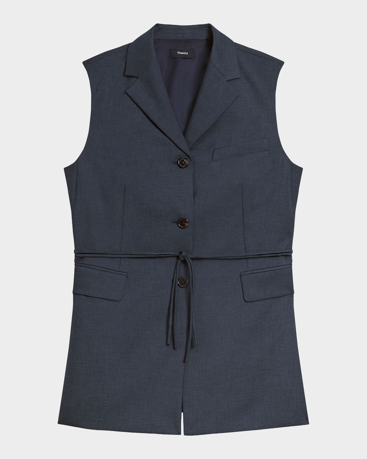 Theory Three-Button Slash Vest