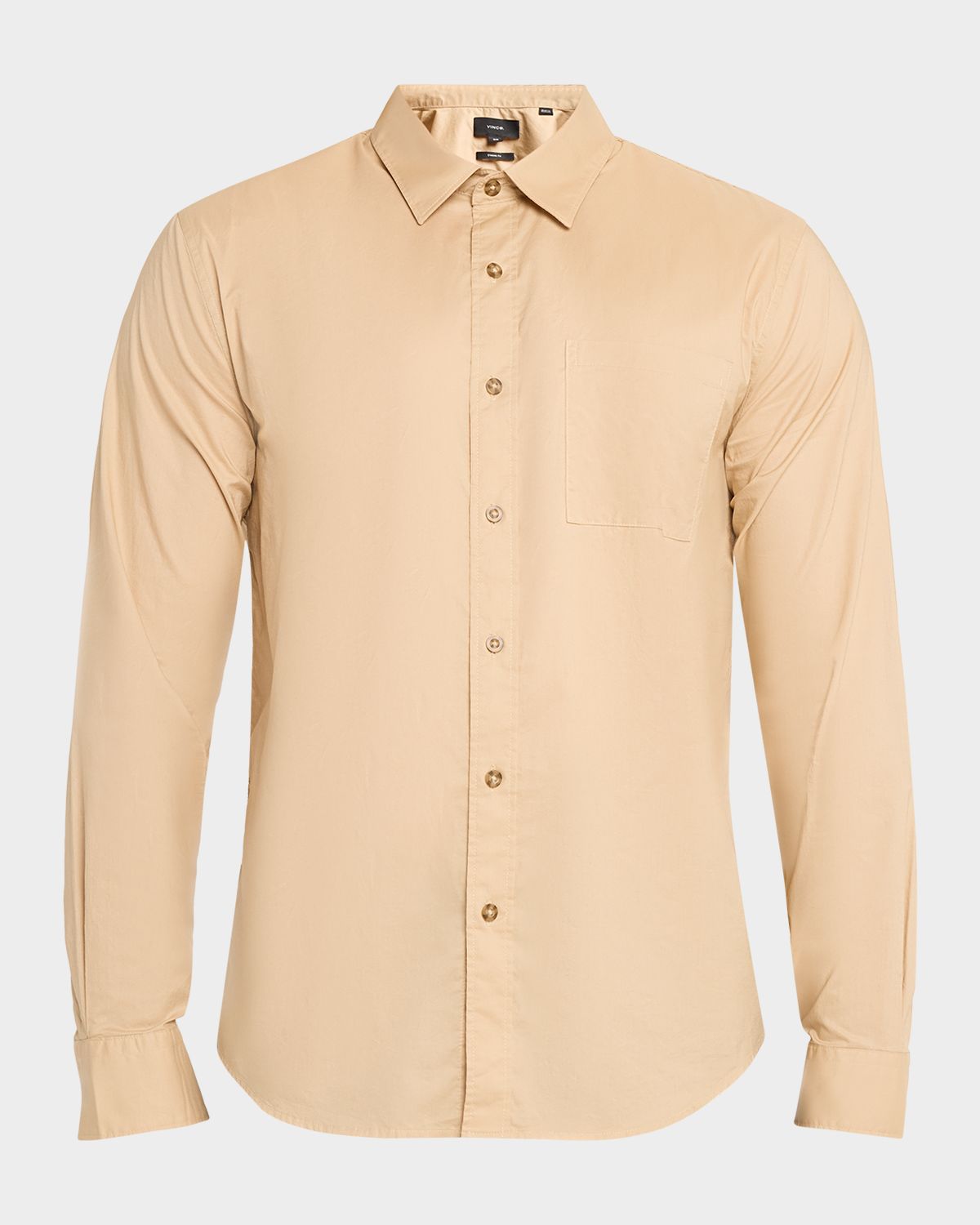Vince Men 's Poplin Separate Button-Placket Shirt