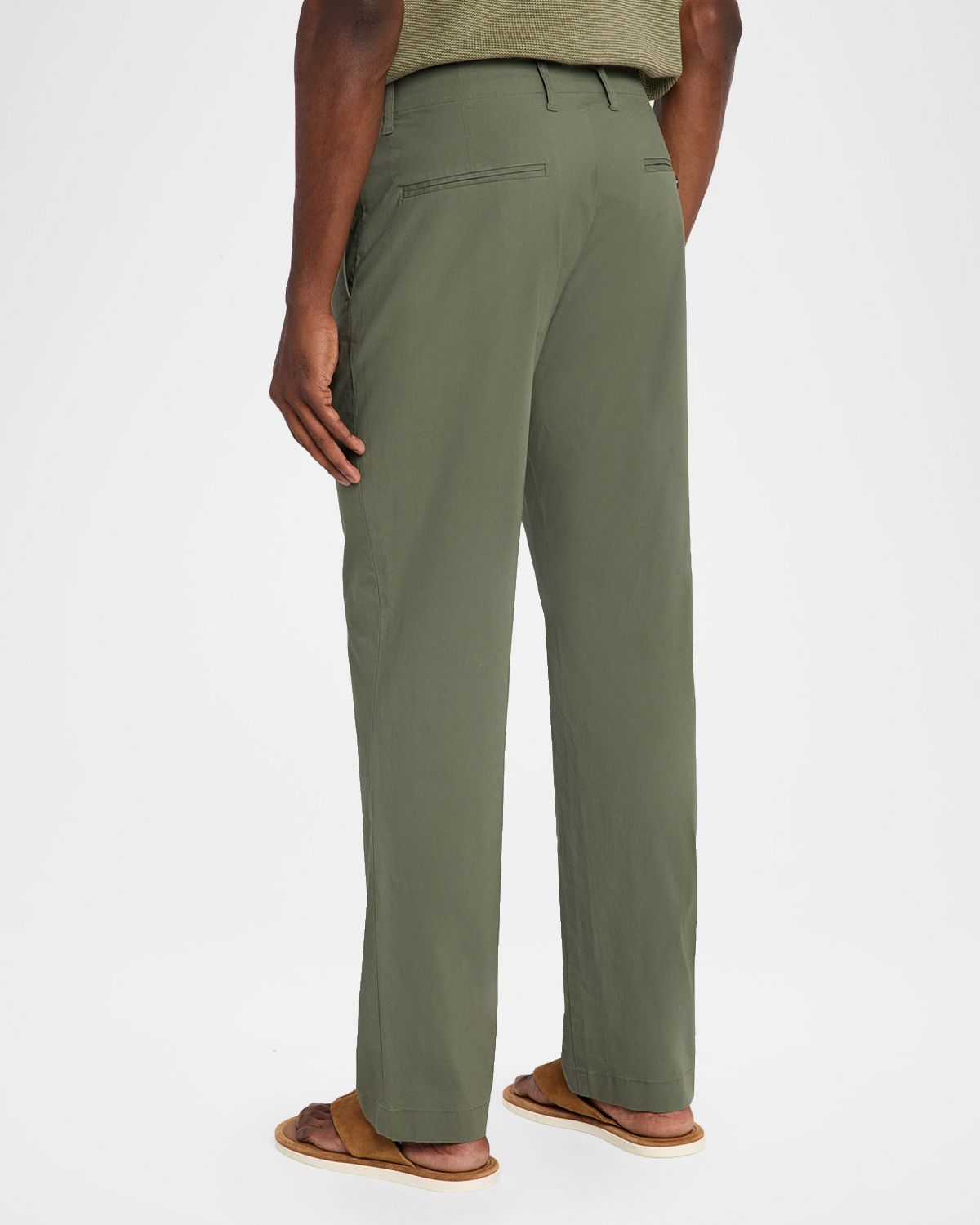 Vince Men 's Owen Peached Cotton Pants | Thumbnail 3 Vince Men 's Owen Peached Cotton Pants | Thumbnail 3