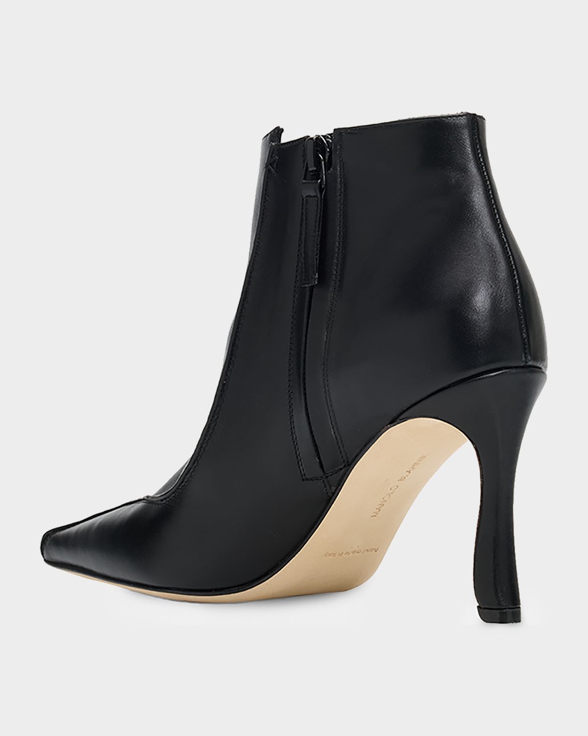 Manolo Blahnik 90mm Milleta Leather Ankle Boots | Thumbnail 4 Manolo Blahnik 90mm Milleta Leather Ankle Boots | Thumbnail 4