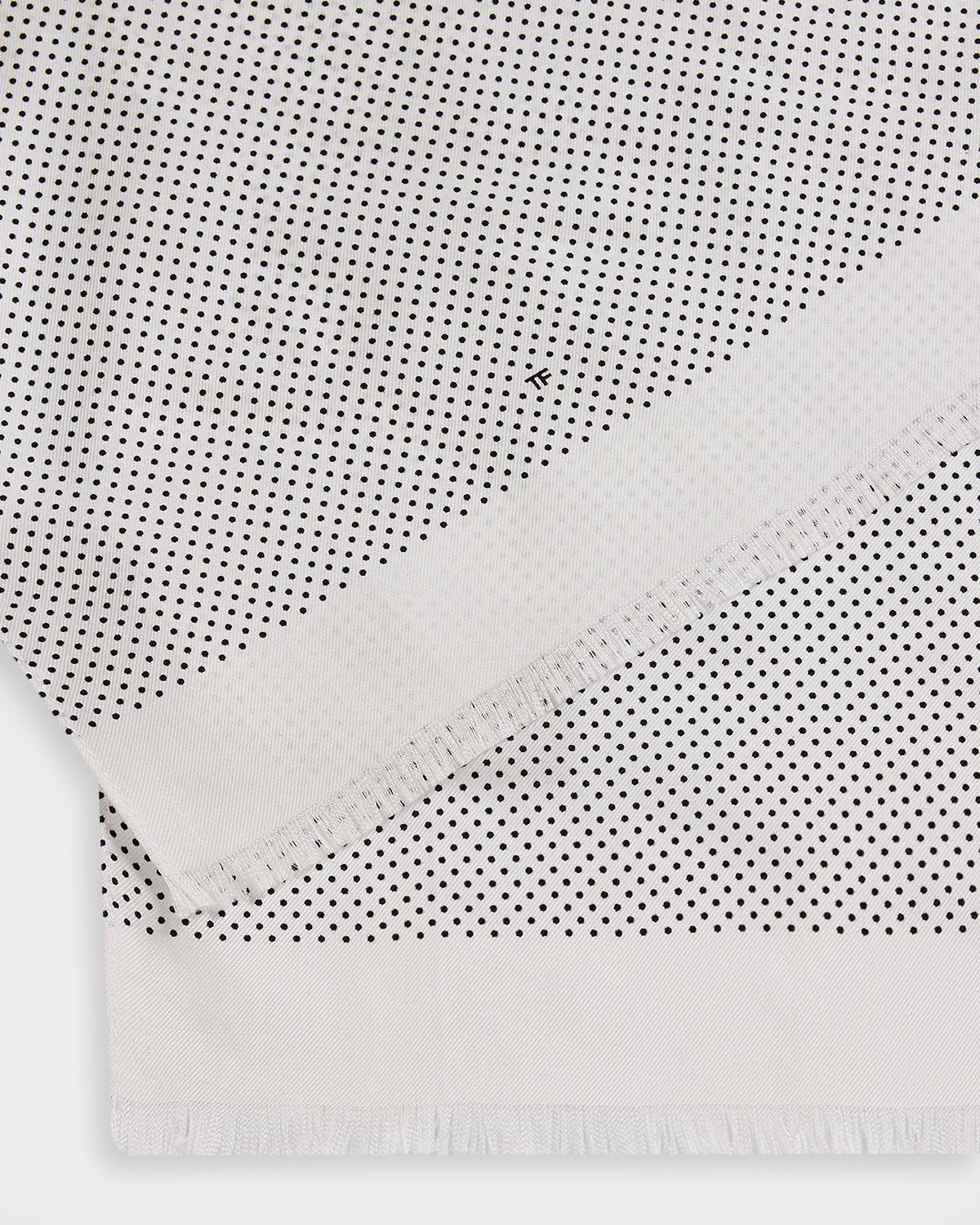 TOM FORD Micro Polka Dot Silk Scarf | Thumbnail 4 TOM FORD Micro Polka Dot Silk Scarf | Thumbnail 4