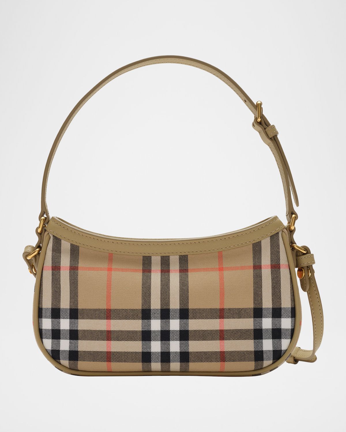 Burberry Kid 's Eugenie Check Shoulder Bag