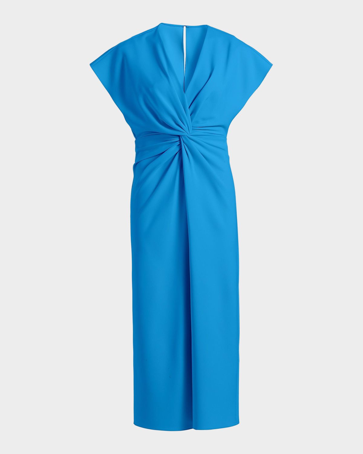 Prabal Gurung Jackie Twist-Front Midi-Dress