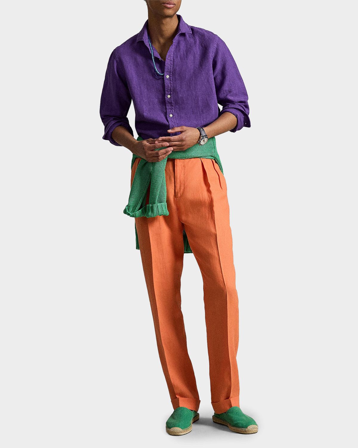 Polo Ralph Lauren Linen Button-Front Shirt