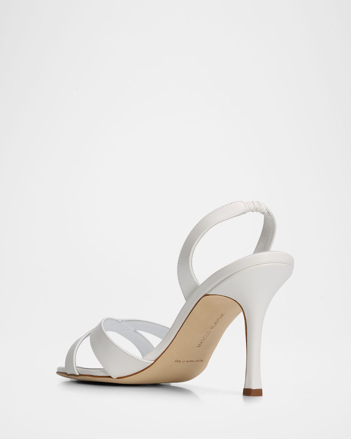 Manolo Blahnik 0mm Callasli Leather Slingback Sandals | Thumbnail 4 Manolo Blahnik 0mm Callasli Leather Slingback Sandals | Thumbnail 4