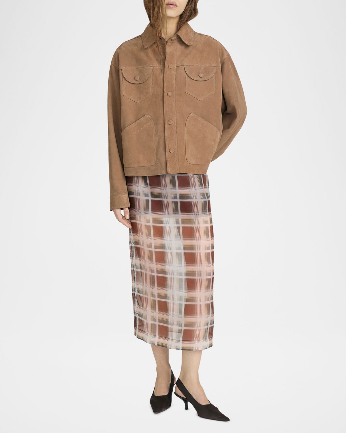 FRAME The Suede Utility Jacket | Thumbnail 2 FRAME The Suede Utility Jacket | Thumbnail 2