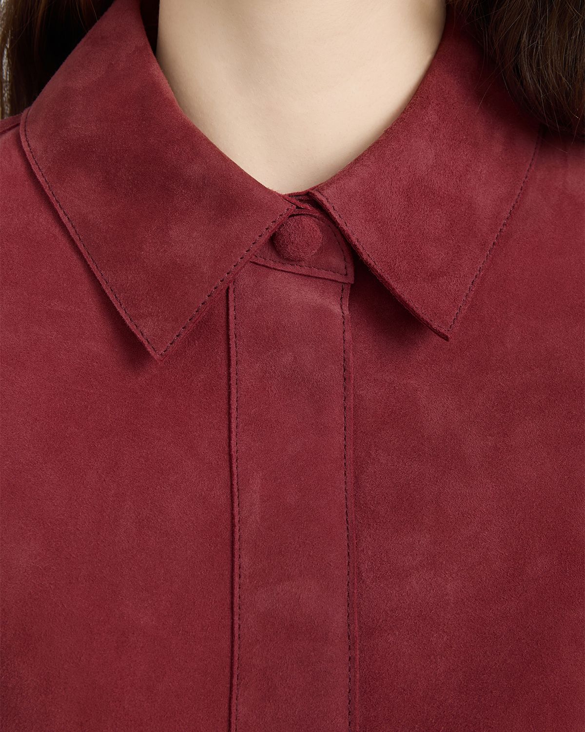 FRAME The Suede Shirt | Thumbnail 5 FRAME The Suede Shirt | Thumbnail 5
