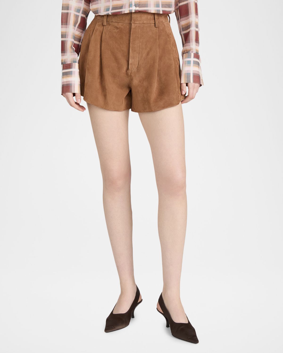 FRAME The Suede Utility Shorts | Thumbnail 4 FRAME The Suede Utility Shorts | Thumbnail 4