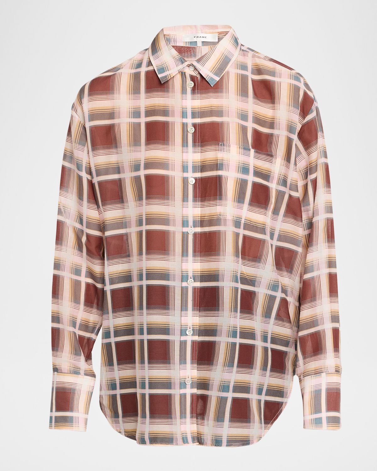 FRAME The Plaid Boy Shirt